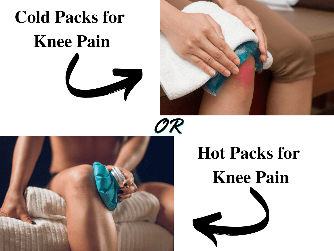 cold and hot packs for knee pain